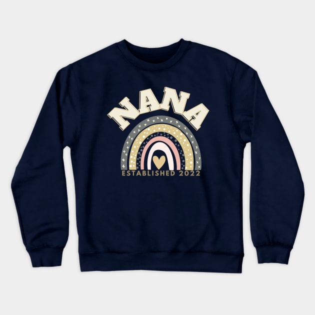 Nana Crewneck Sweatshirt by WildenRoseDesign